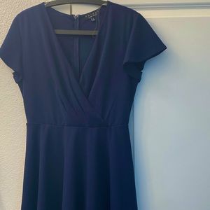 Francesca’s blue dress